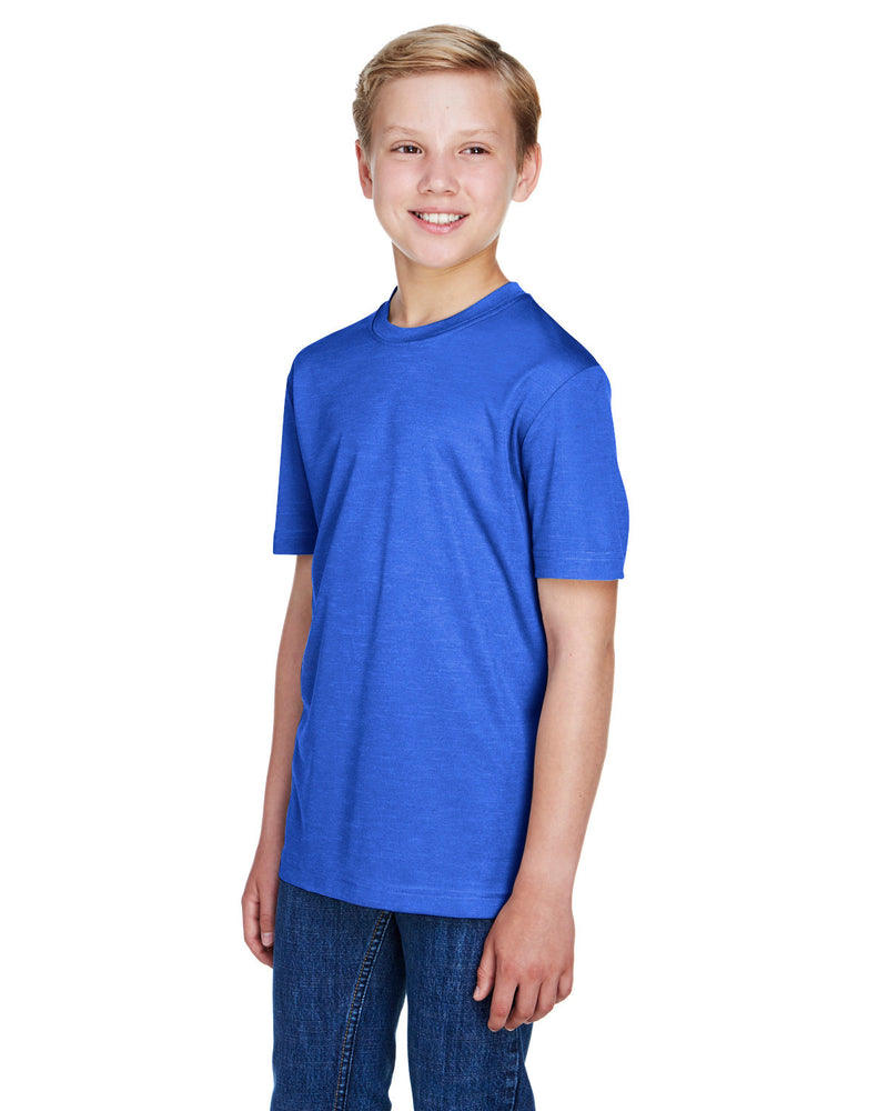 Team 365 Youth Sonic Heather Performance T-Shirt