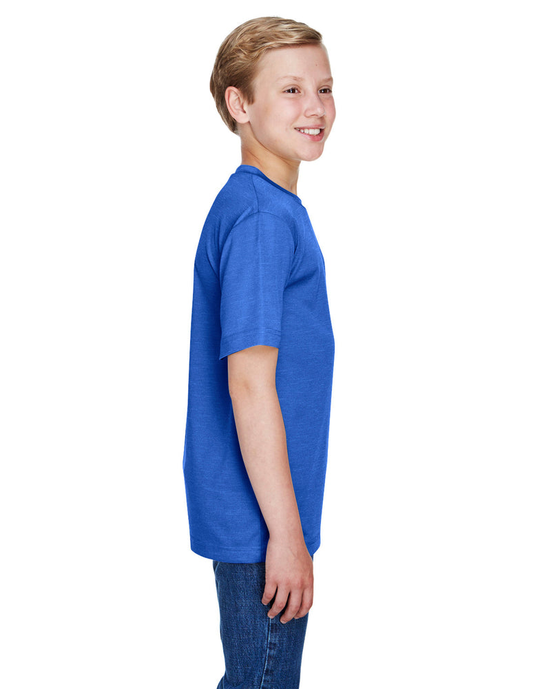 Team 365 Youth Sonic Heather Performance T-Shirt