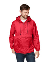 Team 365 Adult Zone Protect Packable Anorak Jacket Team 365