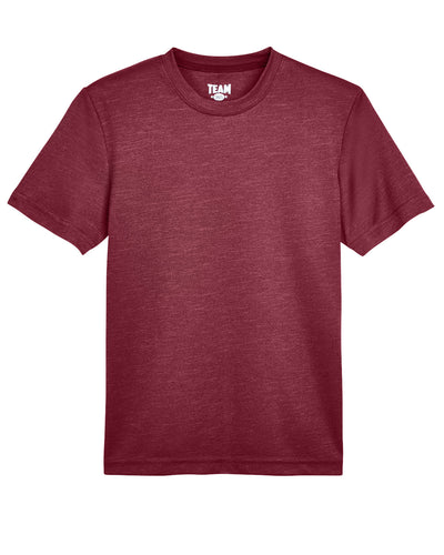 Team 365 Youth Sonic Heather Performance T-Shirt