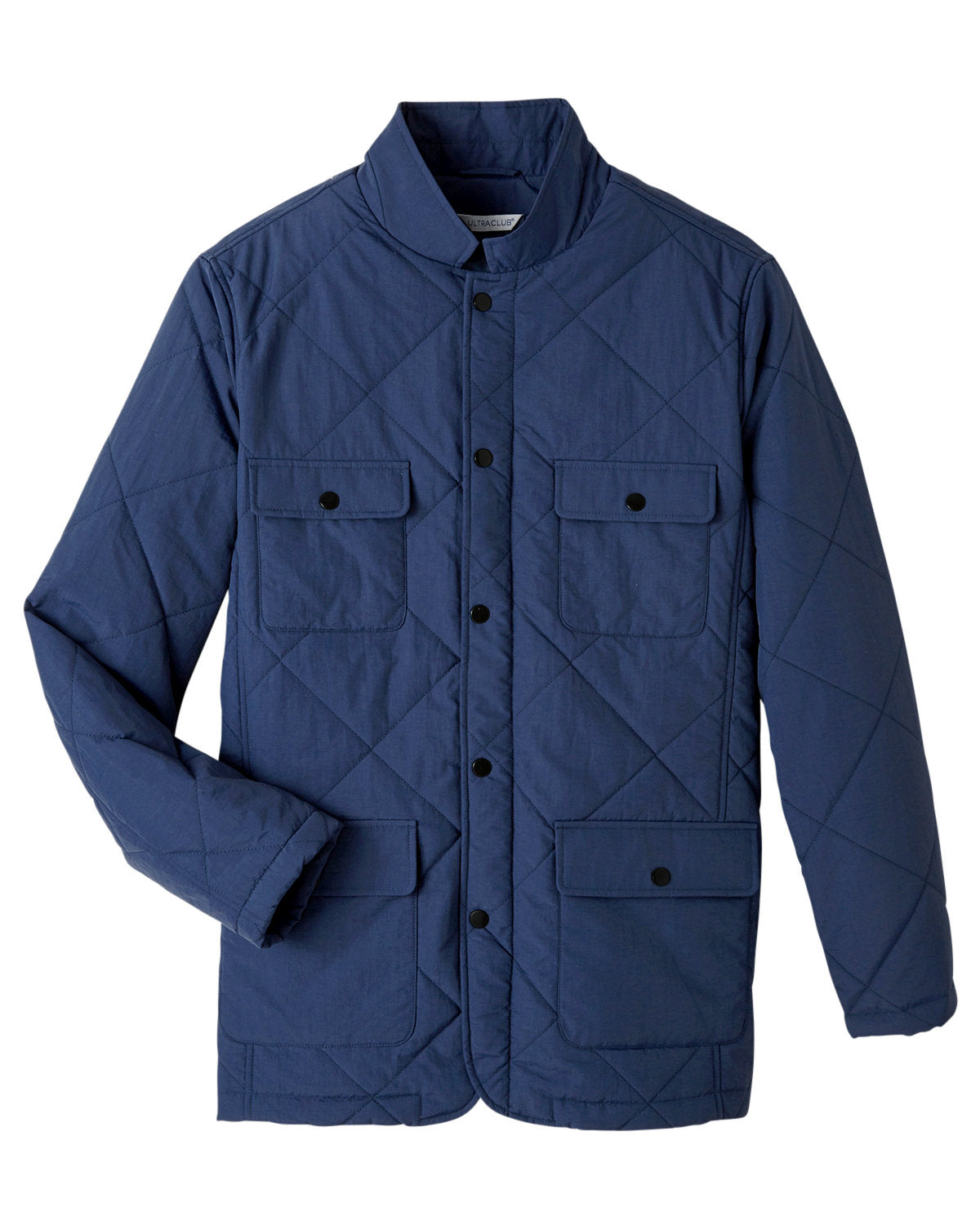 UltraClub Men's Dawson Quilted Hacking Jacket UltraClub