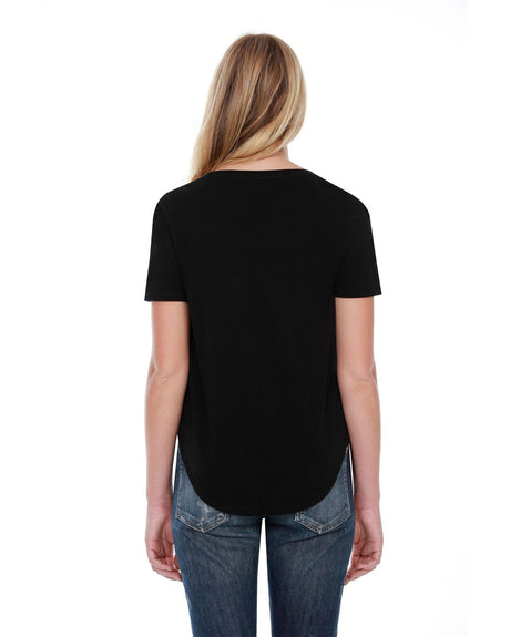 StarTee Ladies' 3.5 oz., 100% Cotton U-Neck T-Shirt StarTee