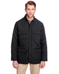 UltraClub Men's Dawson Quilted Hacking Jacket UltraClub
