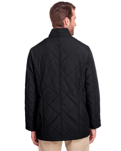 UltraClub Men's Dawson Quilted Hacking Jacket