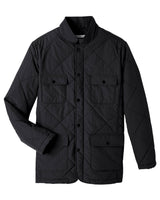 UltraClub Men's Dawson Quilted Hacking Jacket UltraClub
