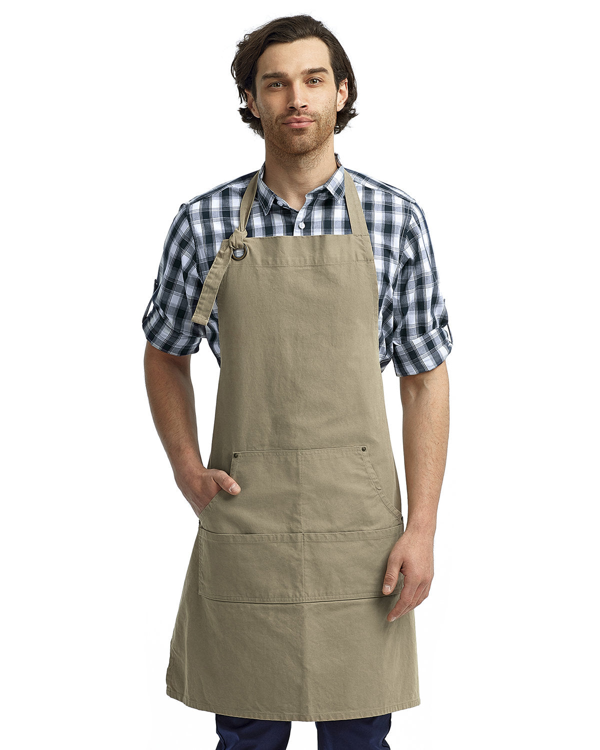 Artisan Collection by Reprime Unisex "Calibre" Heavy Cotton Canvas Pocket Apron Reprime
