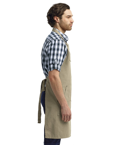 Artisan Collection by Reprime Unisex "Calibre" Heavy Cotton Canvas Pocket Apron