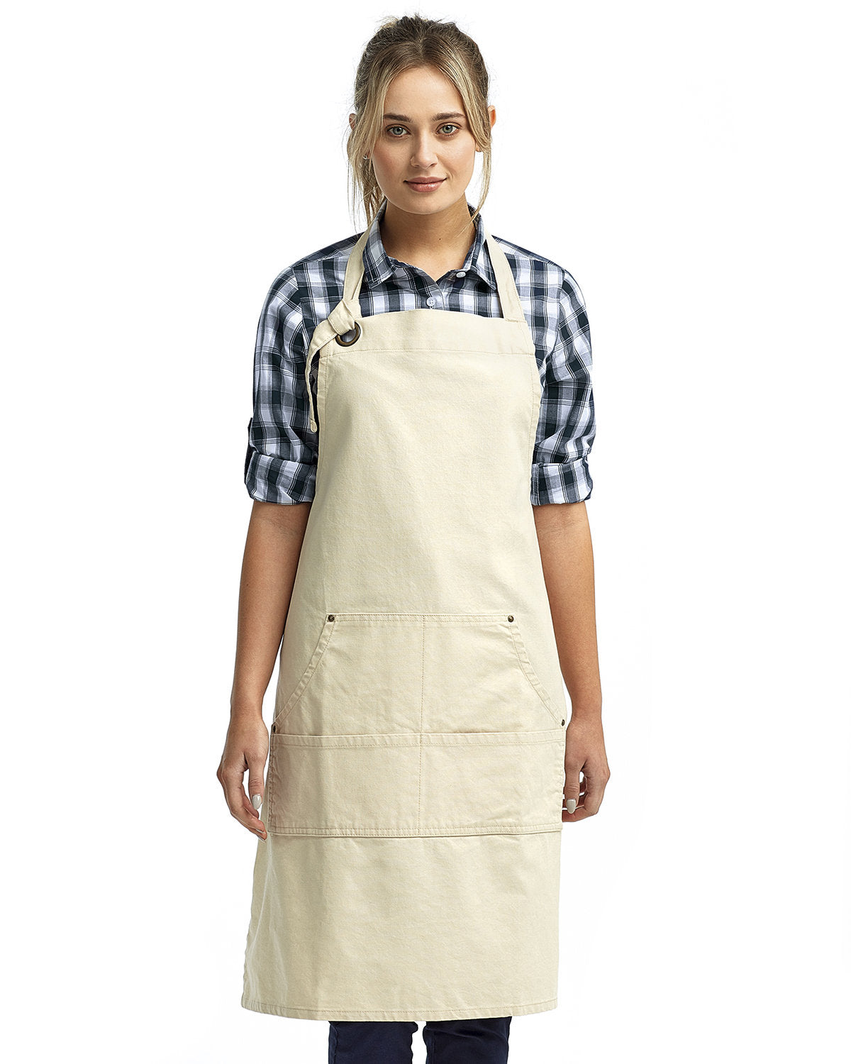 Artisan Collection by Reprime Unisex "Calibre" Heavy Cotton Canvas Pocket Apron Reprime
