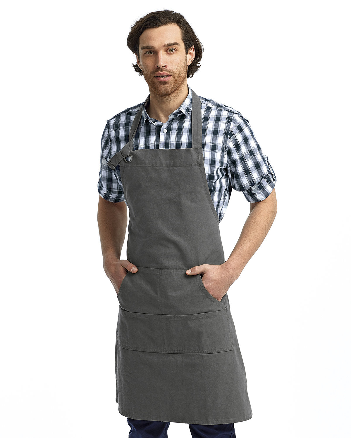 Artisan Collection by Reprime Unisex "Calibre" Heavy Cotton Canvas Pocket Apron Reprime
