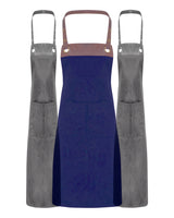 Artisan Collection by Reprime Unisex Espresso Bib Apron Reprime