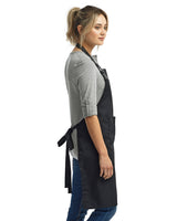 Artisan Collection by Reprime Unisex Espresso Bib Apron Reprime