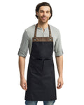 Artisan Collection by Reprime Unisex Espresso Bib Apron Reprime