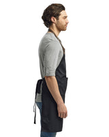 Artisan Collection by Reprime Unisex Espresso Bib Apron Reprime