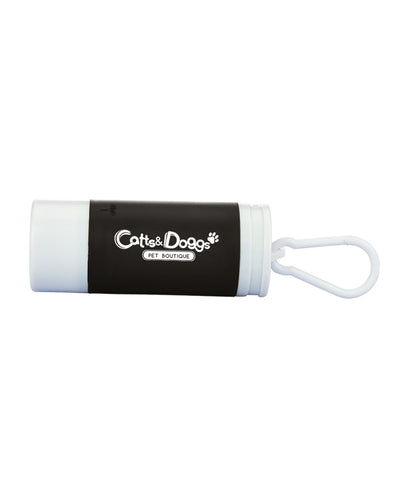 Prime Line Pet Waste Disposal Bag Dispenser With Flashlight