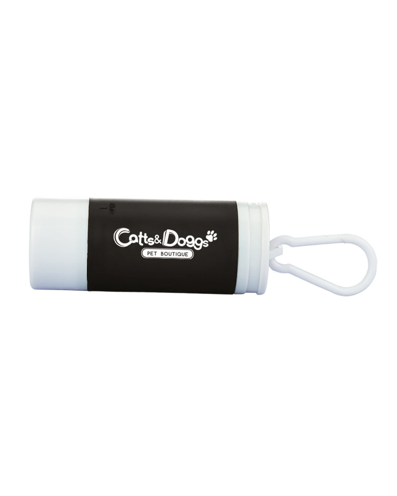 Prime Line Pet Waste Disposal Bag Dispenser With Flashlight