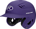 Rawlings Junior R16 1-Tone Baseball Helmet - Matte Rawlings