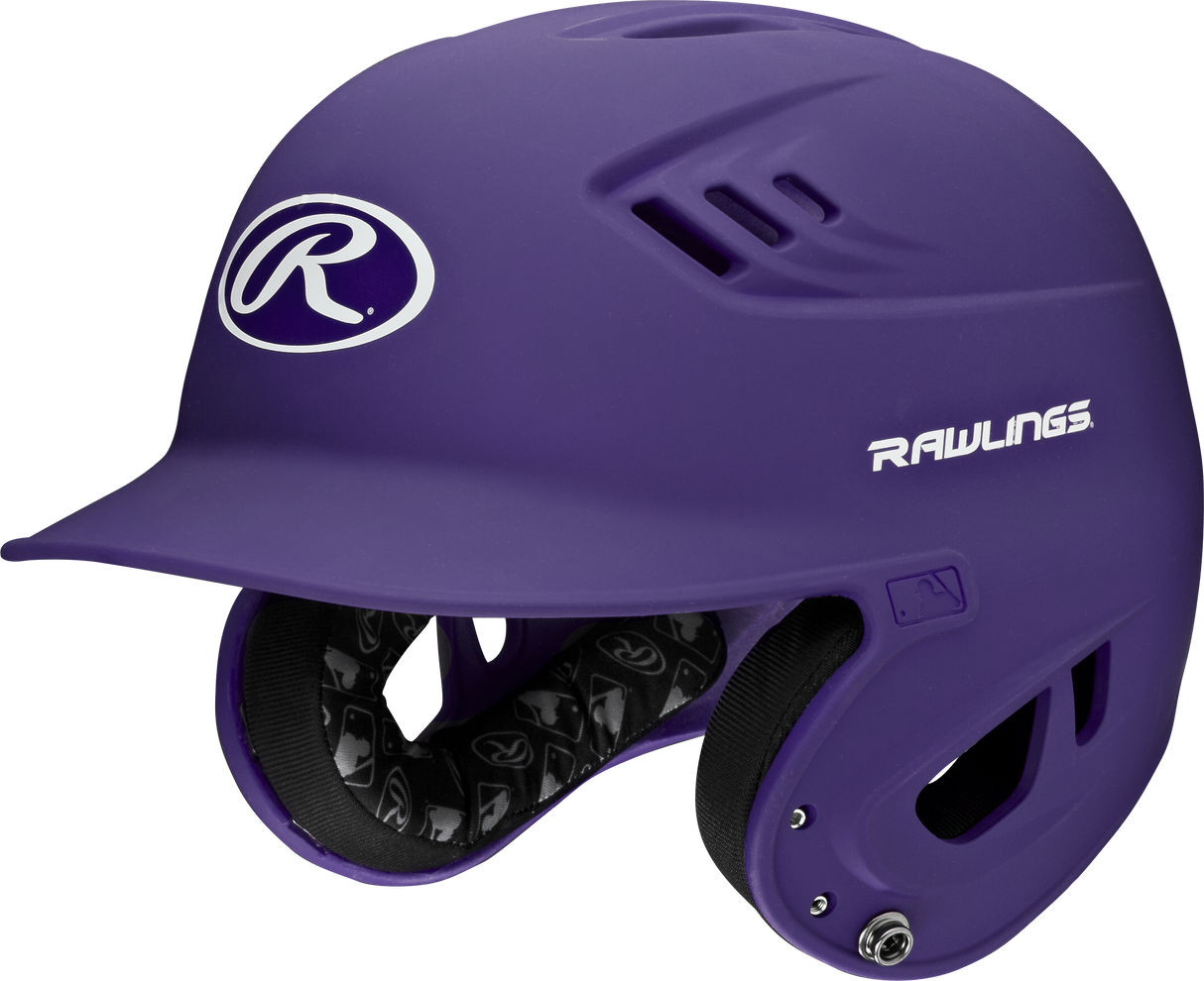 Rawlings Senior R16 1-Tone Baseball Helmet - Matte Rawlings