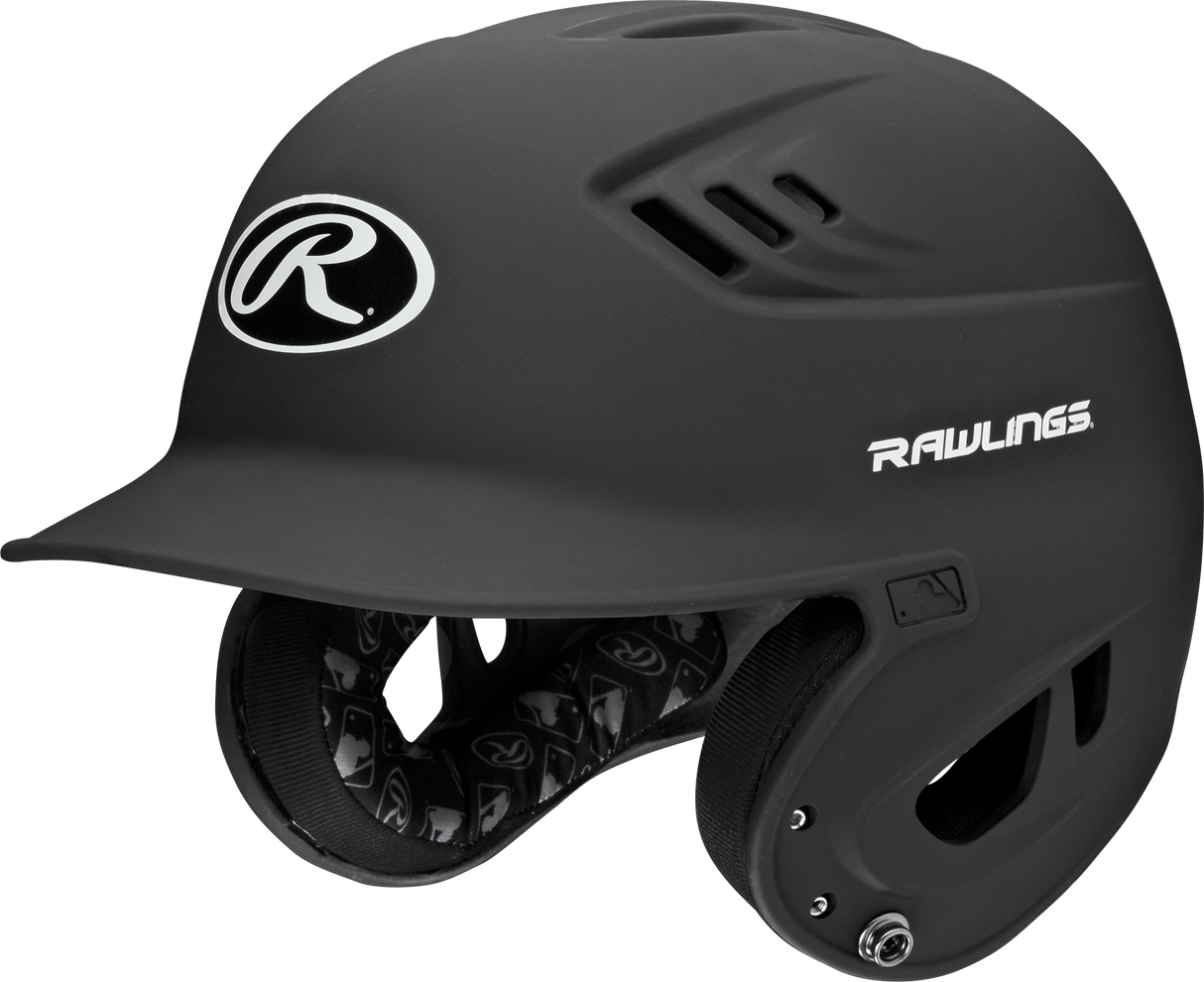 Rawlings Senior R16 1-Tone Baseball Helmet - Matte Rawlings