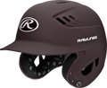 Rawlings Senior R16 1-Tone Baseball Helmet - Matte Rawlings