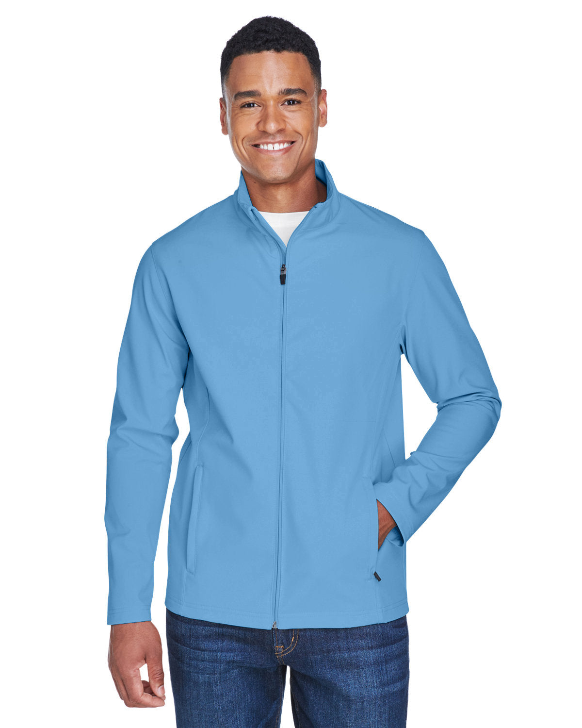 Team 365 Men's Leader Soft Shell Jacket Mens Apparel Jackets & Vests