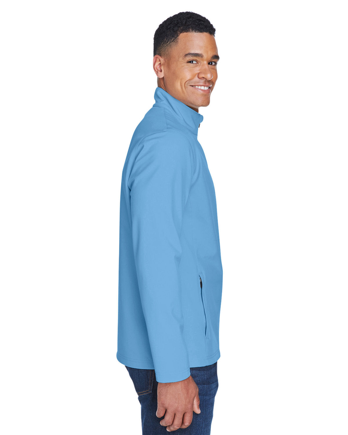 Team 365 Men's Leader Soft Shell Jacket Mens Apparel Jackets & Vests