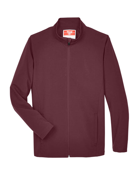 Team 365 Men's Leader Soft Shell Jacket Mens Apparel Jackets & Vests
