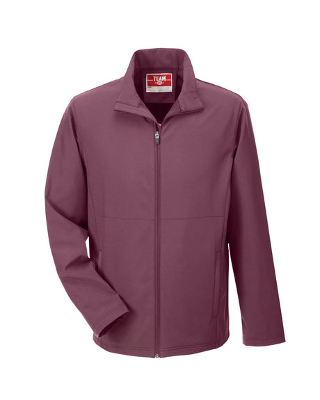 Team 365 Men's Leader Soft Shell Jacket Mens Apparel Jackets & Vests