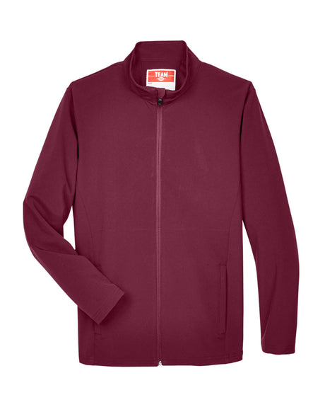 Team 365 Men's Leader Soft Shell Jacket Mens Apparel Jackets & Vests