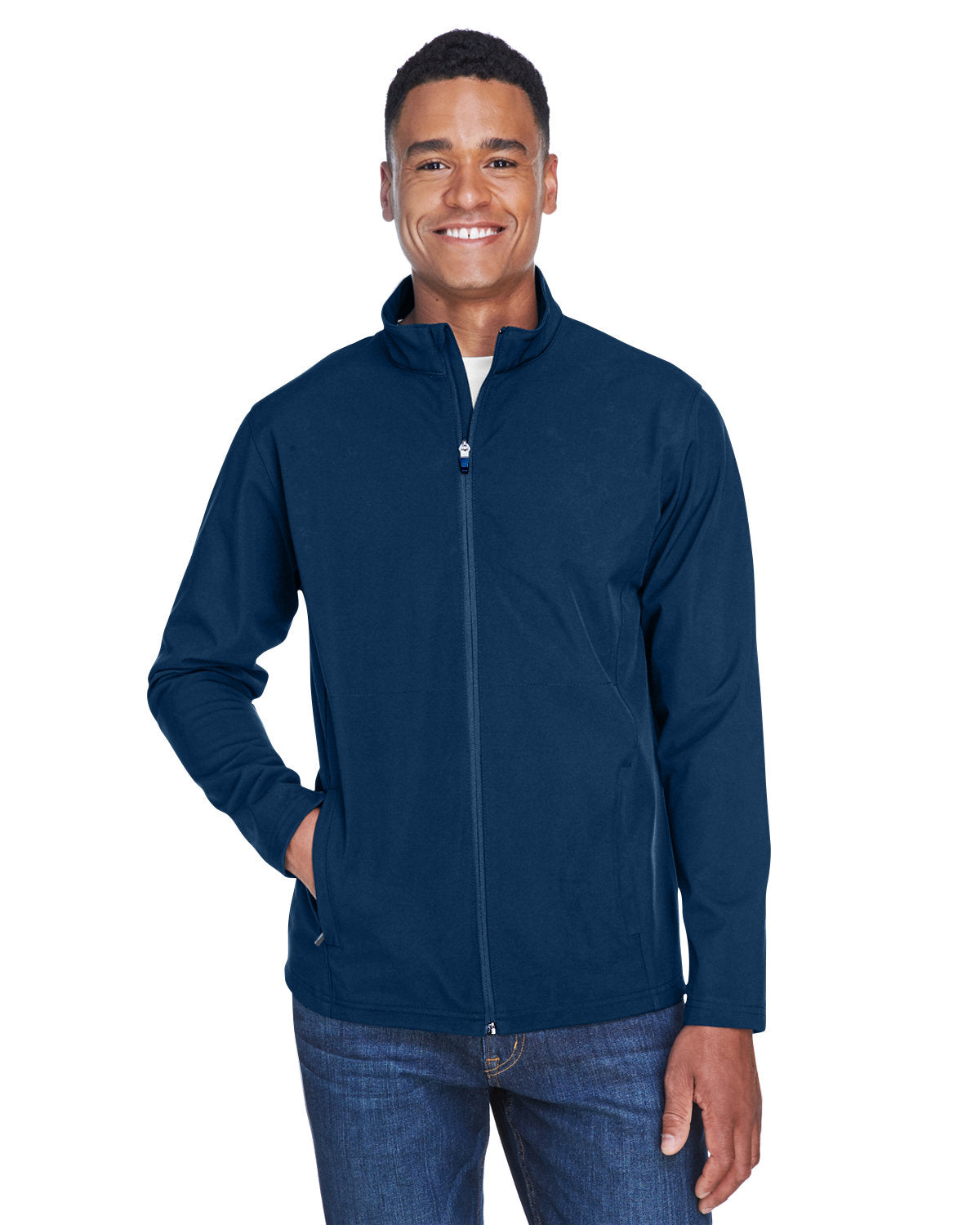 Team 365 Men's Leader Soft Shell Jacket Mens Apparel Jackets & Vests