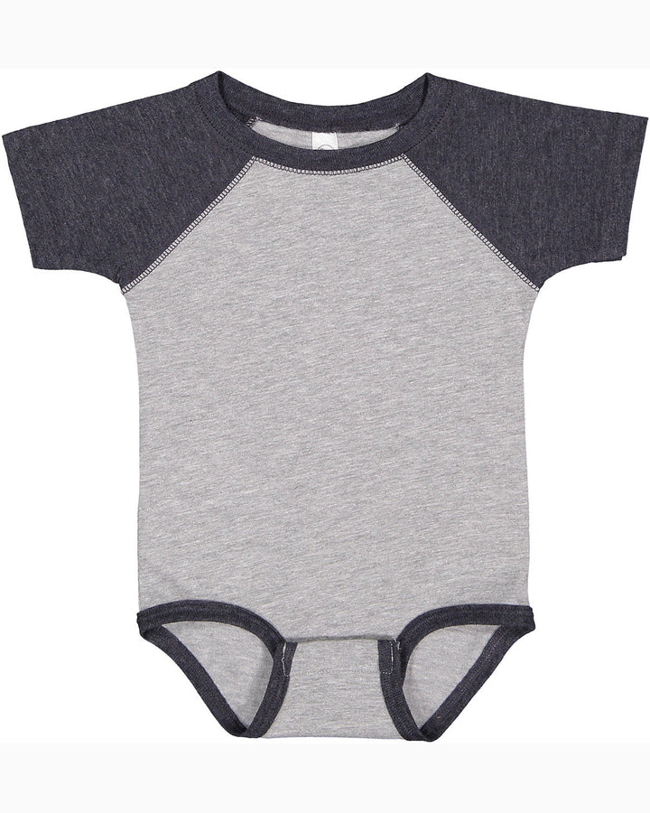 Rabbit Skins Infant Baseball Fine Jersey Bodysuit