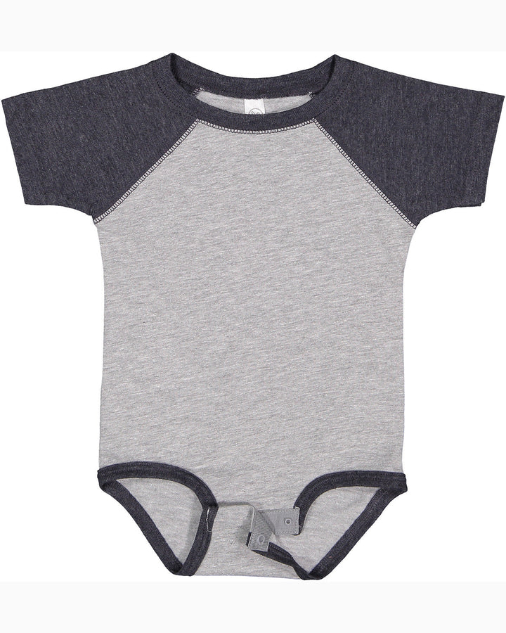Rabbit Skins Infant Baseball Fine Jersey Bodysuit