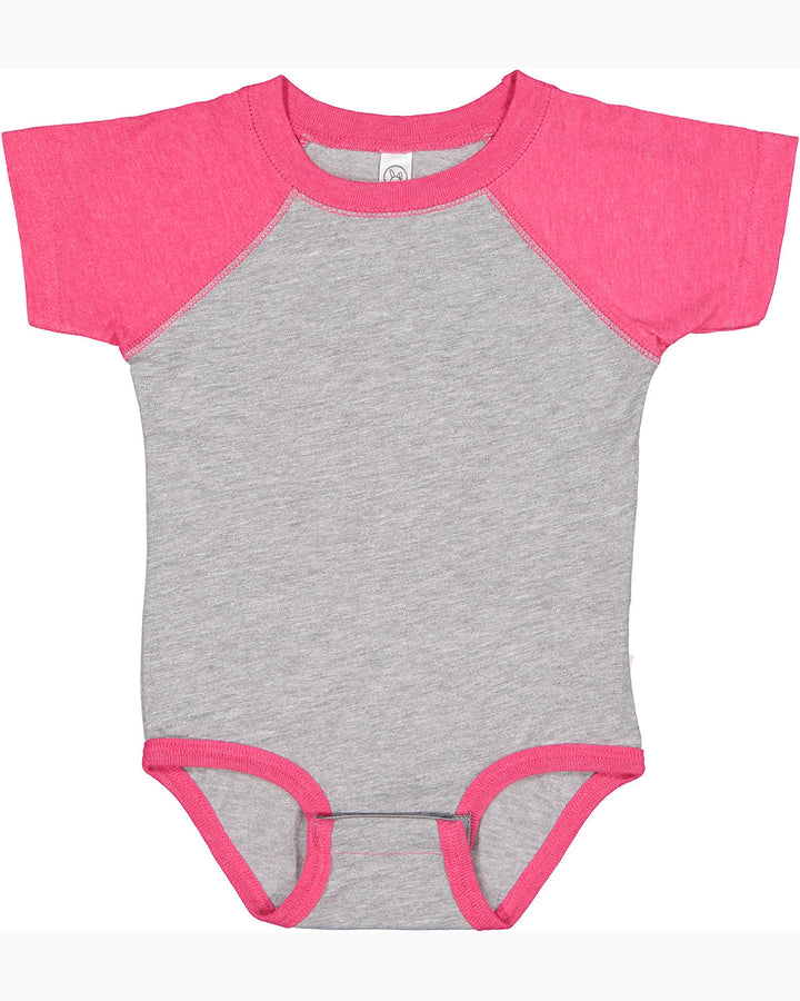 Rabbit Skins Infant Baseball Fine Jersey Bodysuit