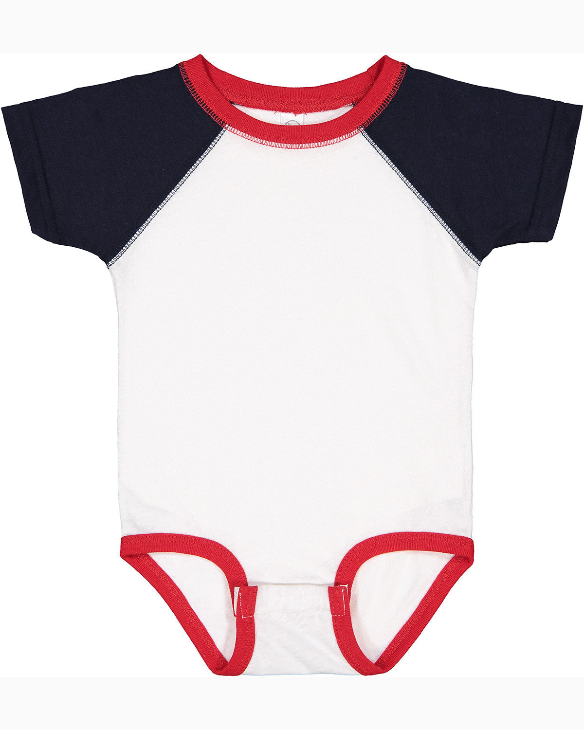 Rabbit Skins Infant Baseball Fine Jersey Bodysuit