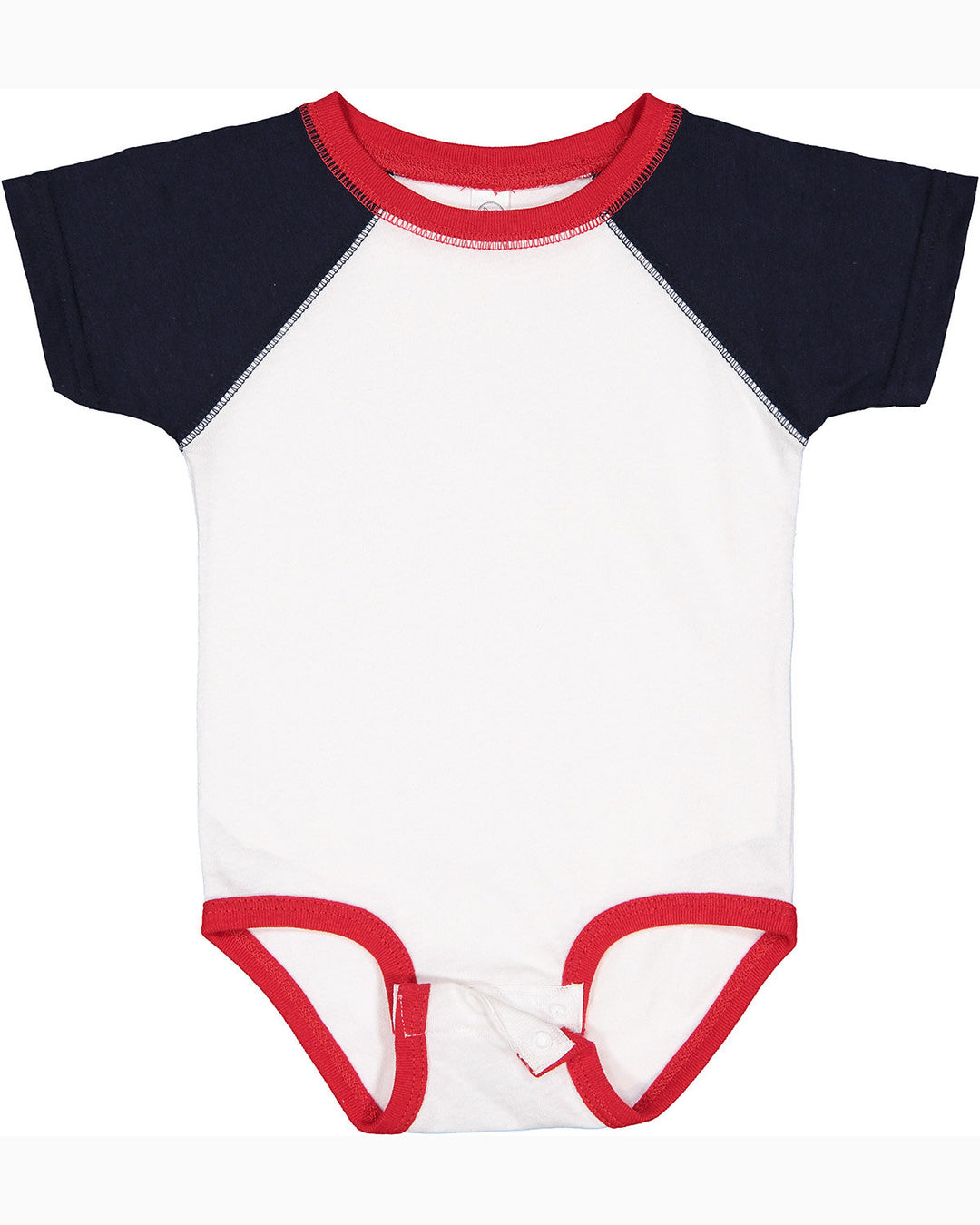 Rabbit Skins Infant Baseball Fine Jersey Bodysuit