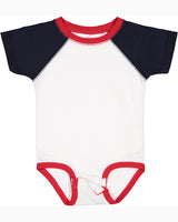 Rabbit Skins Infant Baseball Fine Jersey Bodysuit