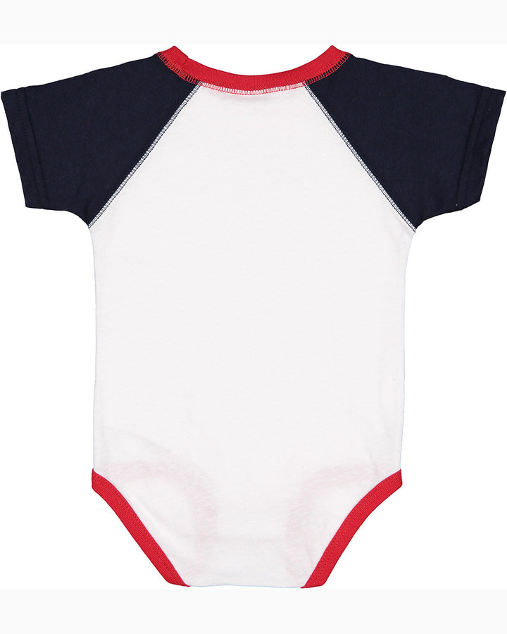 Rabbit Skins Infant Baseball Fine Jersey Bodysuit