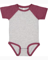 Rabbit Skins Infant Baseball Fine Jersey Bodysuit