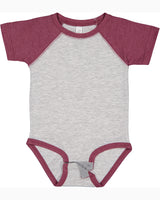 Rabbit Skins Infant Baseball Fine Jersey Bodysuit