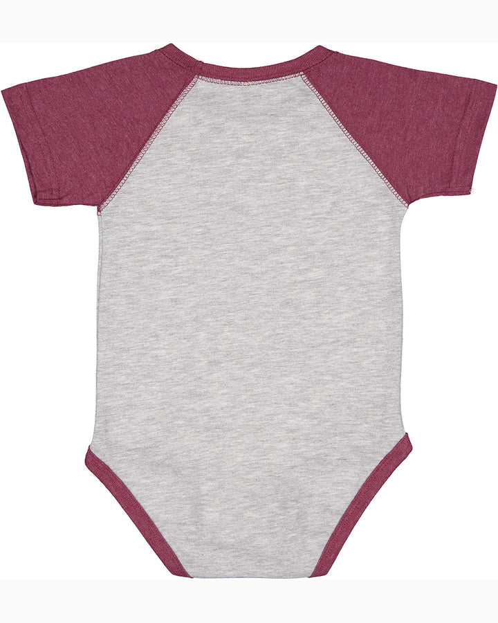 Rabbit Skins Infant Baseball Fine Jersey Bodysuit