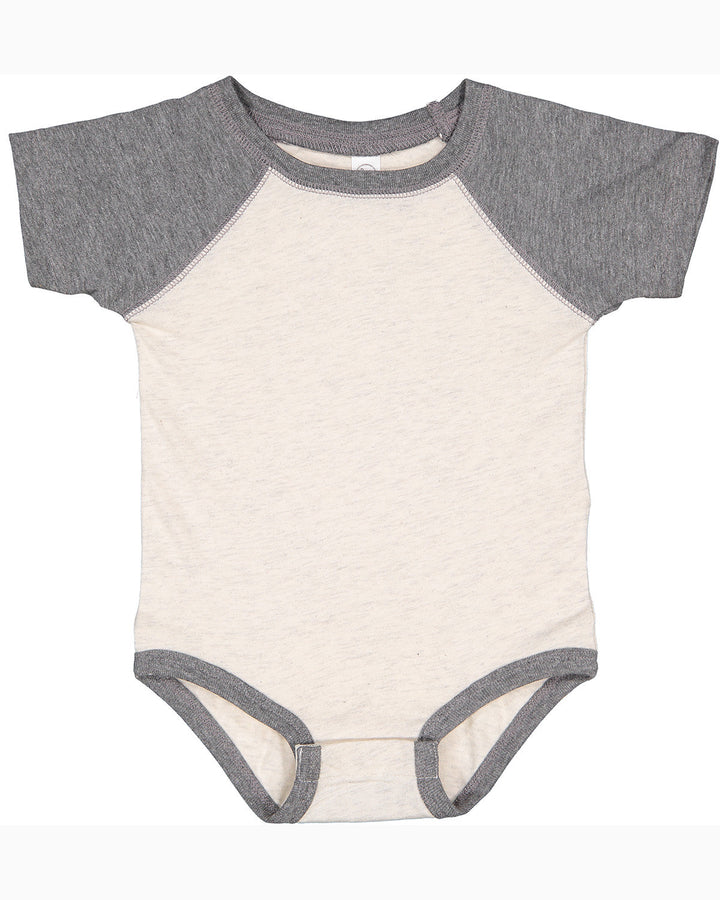 Rabbit Skins Infant Baseball Fine Jersey Bodysuit