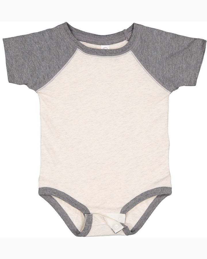 Rabbit Skins Infant Baseball Fine Jersey Bodysuit