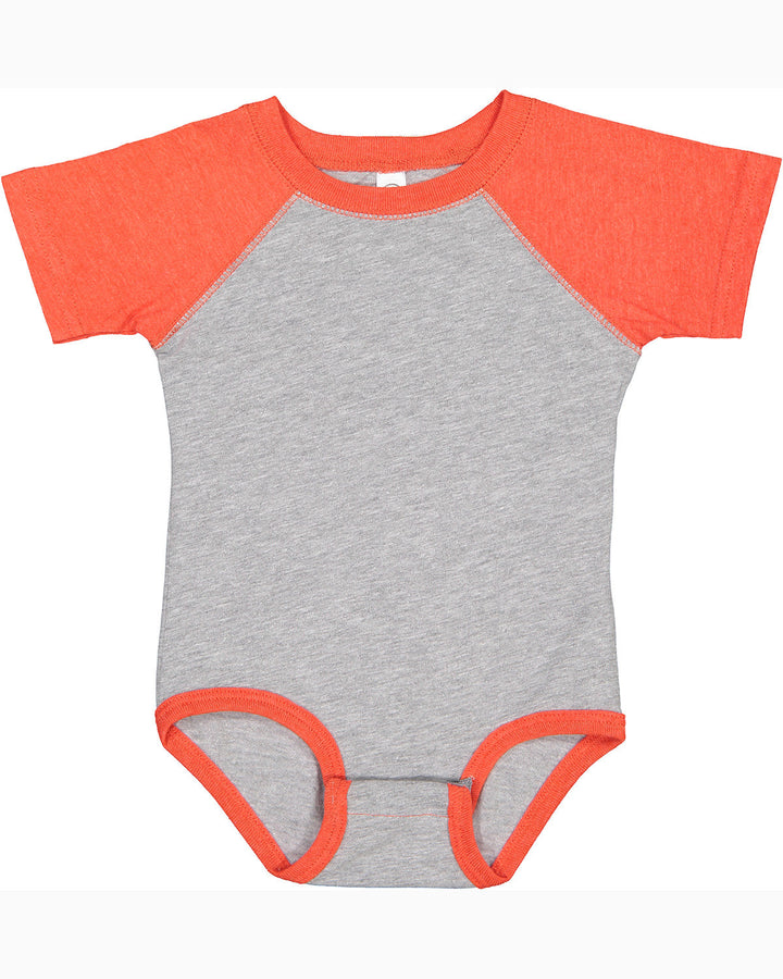 Rabbit Skins Infant Baseball Fine Jersey Bodysuit