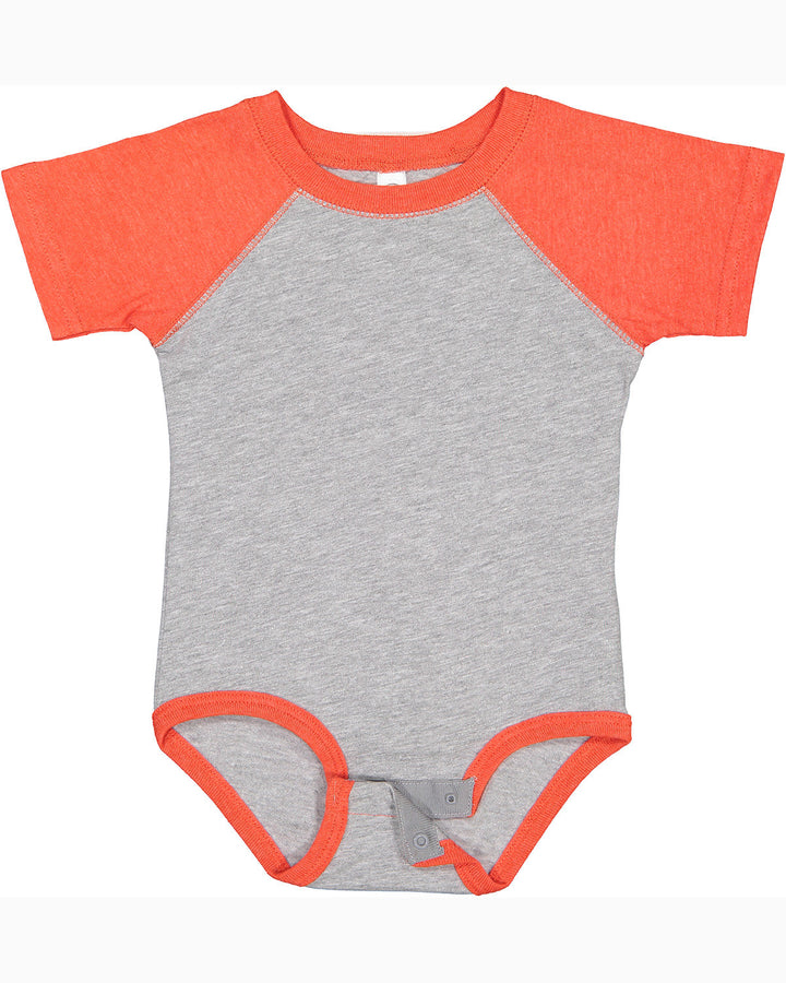 Rabbit Skins Infant Baseball Fine Jersey Bodysuit