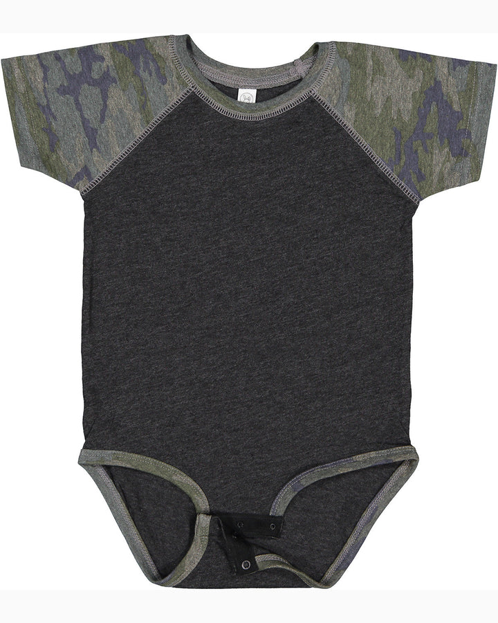 Rabbit Skins Infant Baseball Fine Jersey Bodysuit