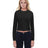 StarTee Ladies' Boyfriend Long Sleeve Crop T-Shirt StarTee