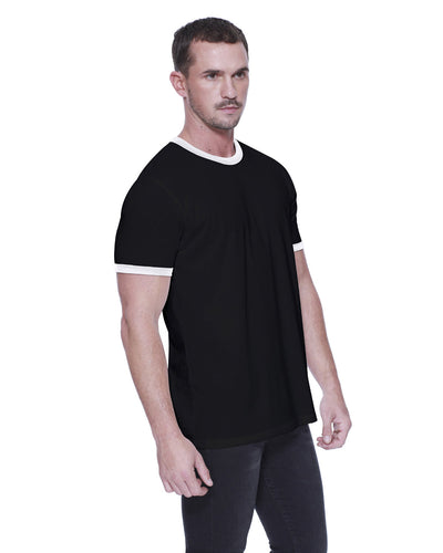 StarTee Men's CVC Ringer T-Shirt
