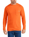 Dickies Men's Tall Temp-iQ Performance Cooling Long Sleeve Pocket T-Shirt