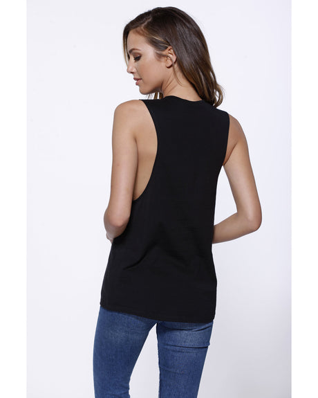 StarTee Ladies' Cotton Muscle T-Shirt StarTee