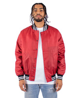 Shaka Wear Men's Varsity Bomber Jacket Shaka Wear