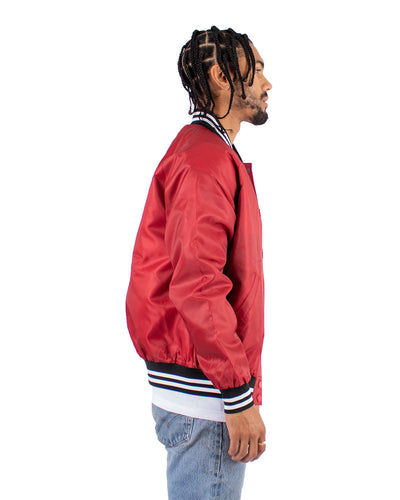 Shaka Wear Men's Varsity Bomber Jacket